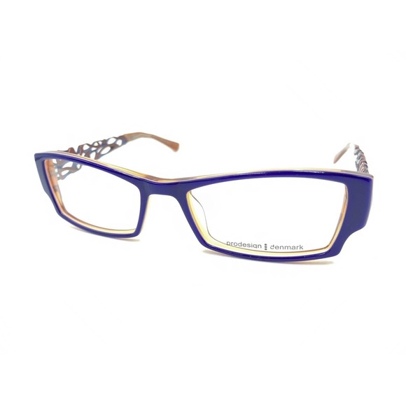 Prodesign Denmark 5616 3432 Purple Burgundy Eyeglasses Frames 51-16 135 Japan - Picture 8 of 12